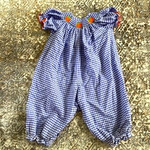 Southern Sunshine kids pumpkin romper
